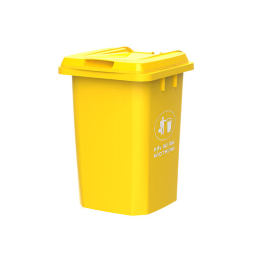 Thùng rác nhựa có nhiều màu sắc, mẫu mã