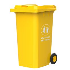 Chọn thùng rác dựa theo độ bền của chất liệu nhựa