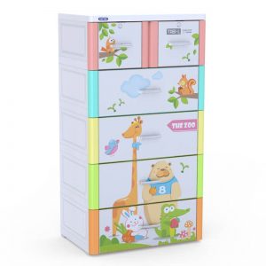Thiết kế ấn tượng của chiếc tủ nhựa Duy Tân Tabi L 5 tầng