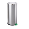 THUNG RAC INOX TRON NAP LAT A35 F