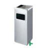THUNG RAC INOX VUONG CO GAT TAN THUOC LA A34 B