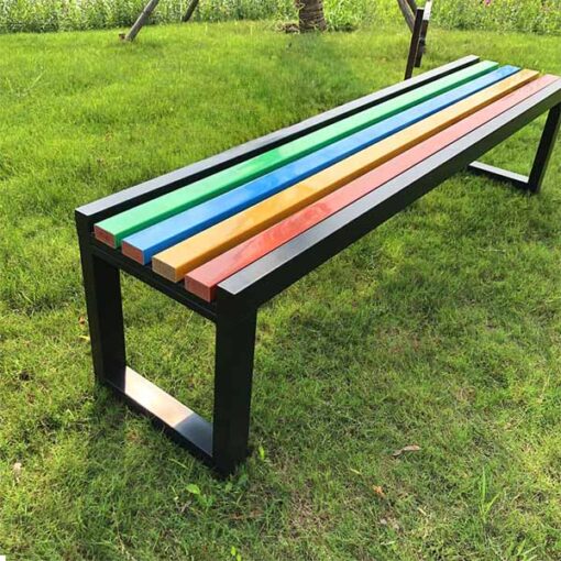 Ghế công viên không tựa gỗ nhựa 120 cm 2 TQGKT12 2