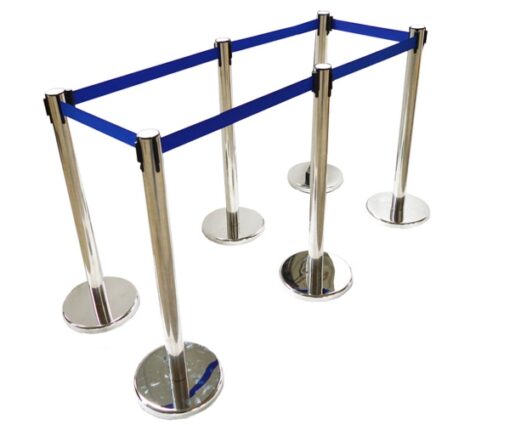 cot chan inox day xanh 3m 08