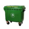 thung rac hdpe 660l xanh la 2