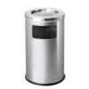thung rac inox tron co gat tan 4