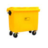 thung rac nhua 660l mau vang