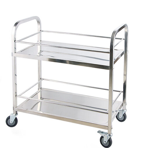 xe day thuc an inox 2 tang 2