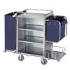 Xe làm buồng phòng Inox trắng vải bạt 6 xe lam buong inox trang vai bat 8
