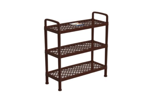 Kệ Dép Lưới 1483/3 Tầng 1 ke dep luoi 1483 3 tang nau 1